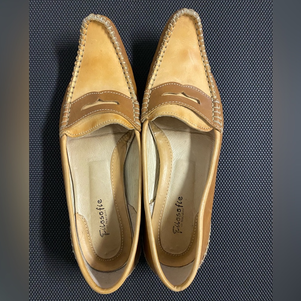 Filosofie Leather Loafers size 6